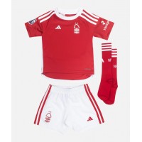 Dětský fotbalový dres Nottingham Forest Chris Wood #11 2023-24 Domácí Krátký Rukáv (+ trenýrky)